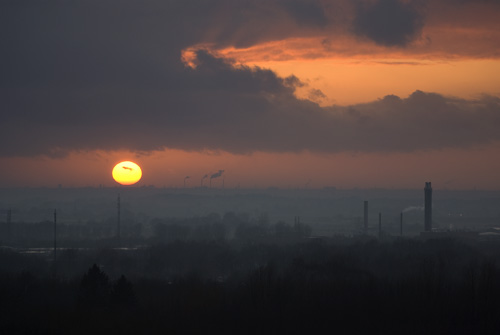 Solnedgång över Öresund