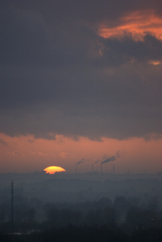 Solnedgång över Öresund