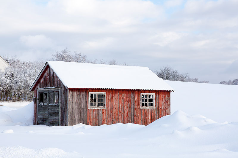 Vinter på Österlen